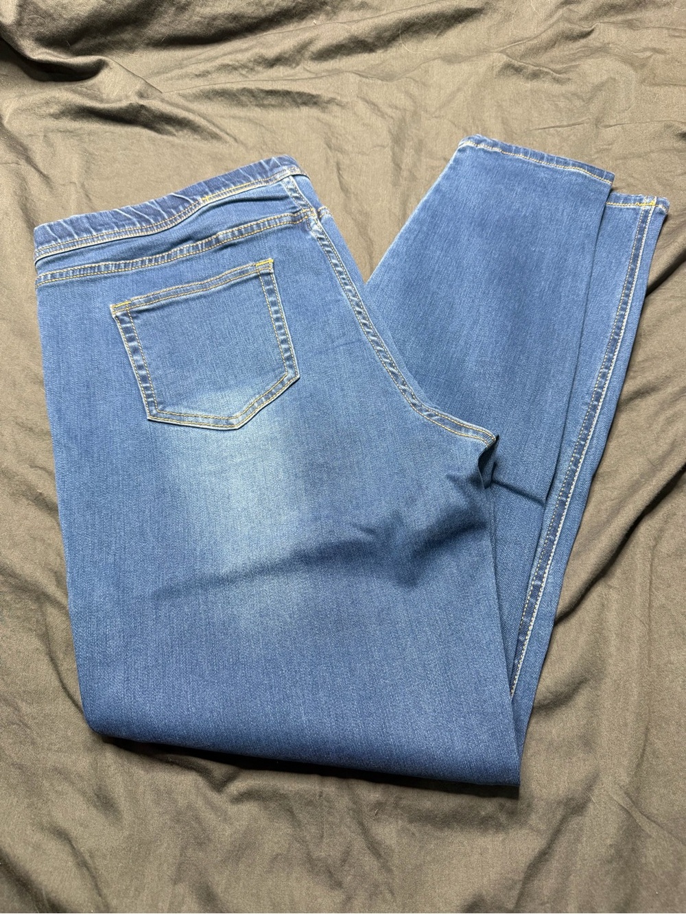 Mid Wash Blue Women’s Jeggings - Stretchy Everyday Fit
